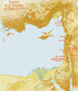 Carte Custodie Terre Sainte