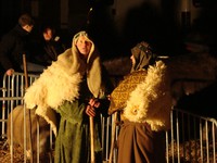 Les bergers saisis d'une grande crainte