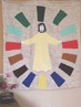 Tableau central Jésus/rayons de couleur dnp2006