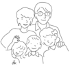 en famille